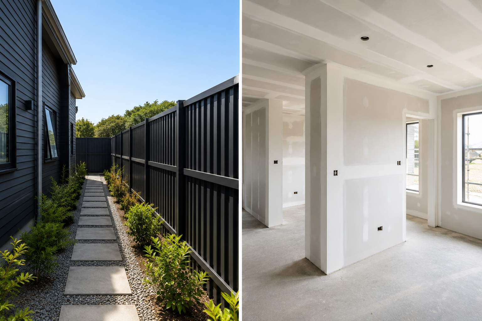 fencing and cladding